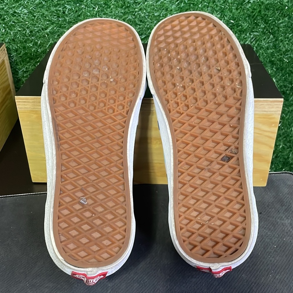 Vans Old Skool checker board Navy Blue/Baby Blue 🔥🔥 - Picture 7 of 7